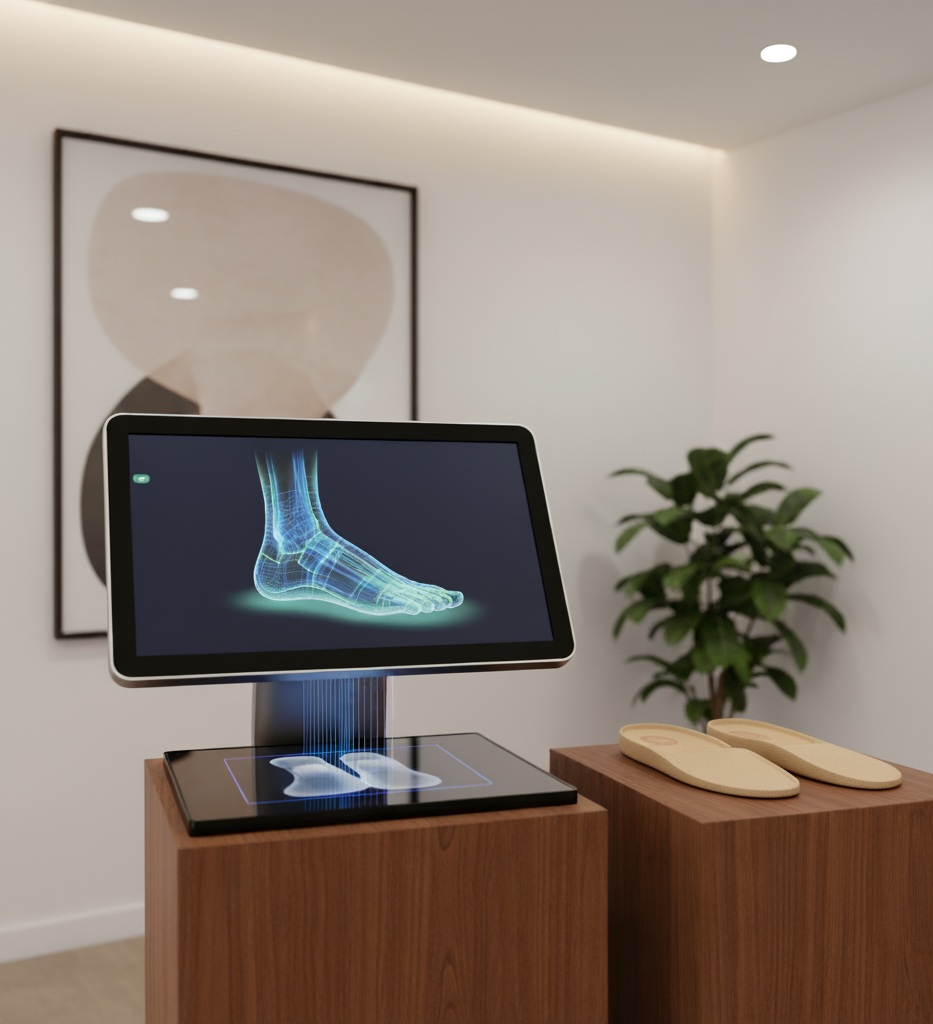 اسکن و ساخت کفی طبی