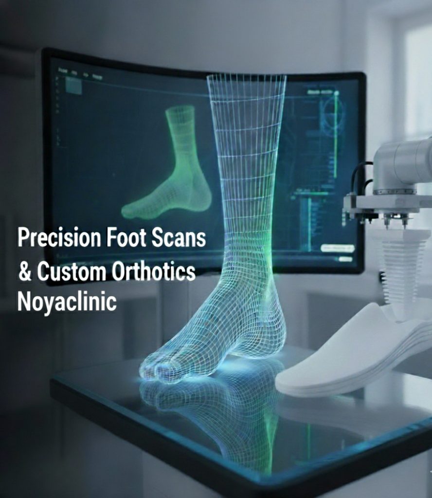 طراحی و ساحت کفی طبق اسکن پا